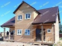 Дом из бруса 7x10 в Мытищах
