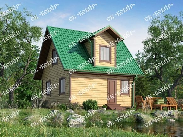 Дом из бруса 6х6