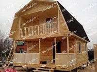 Дом из бруса 6x6 в Зарайске